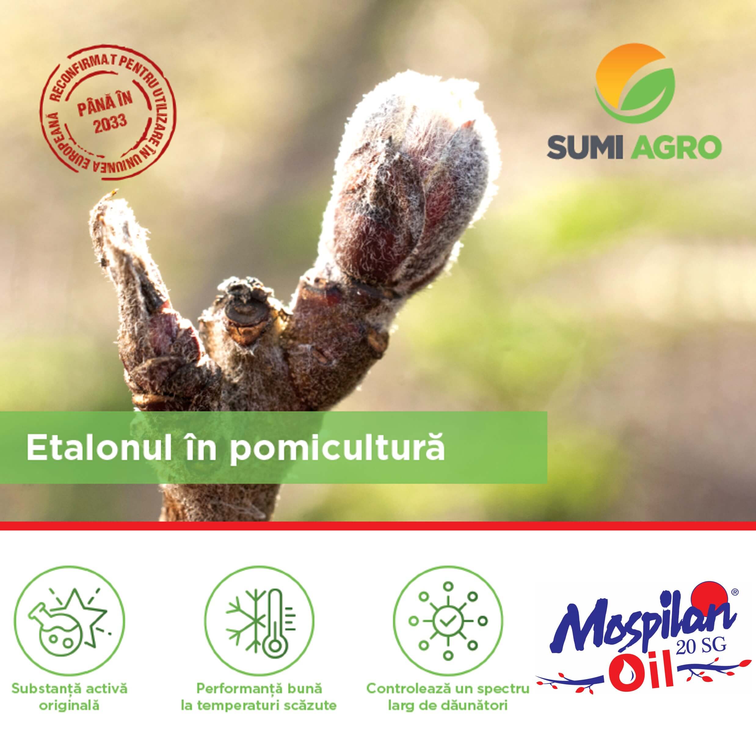 Pachet comercial Mospilan Oil - etalonul in pomicultura